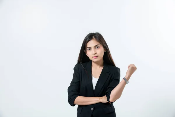 Glückliche Asiatische Geschäftsfrauen Erfolg Und Gewinnendes Konzept Glückliches Team Mit — Stockfoto