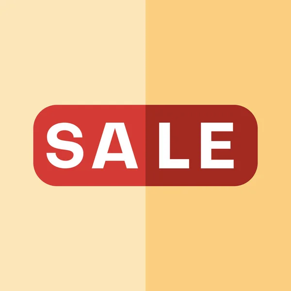 Satış afişi renkli vektör illüstrasyonu. EPS 10. Sıcak bir arka plan. Kırmızı renk satışı. Reklam ya da tanıtım sitesi ya da dükkan. Bilgi, logo, mobil, uygulama, web tasarımı için düz, dev, ui, ux, gui