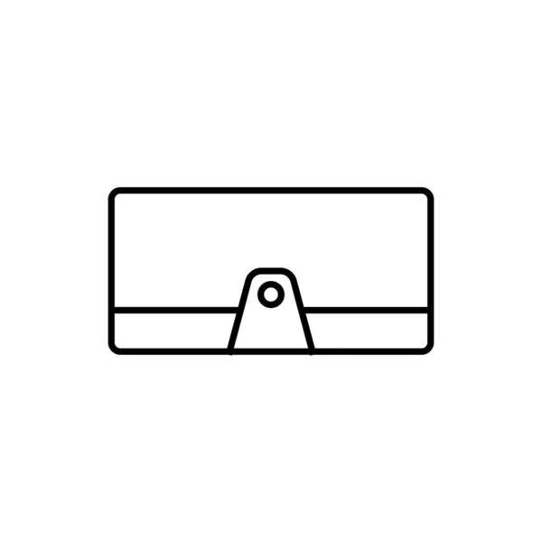 Fashion vector women's wallet icon. EPS 10....... Women's things element sign. Outline purse badge. Wallet symbol..... Isolated on white illustration for any platform and purpose dev, app, web, ui