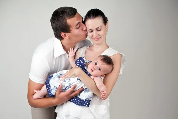 Familia feliz — Foto de Stock