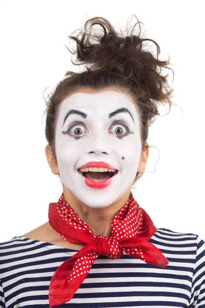 Lustiger Clown — Stockfoto