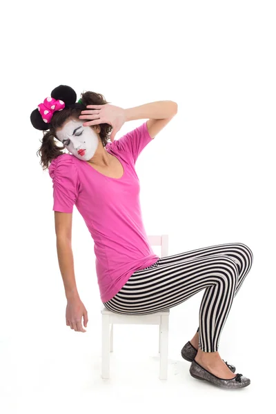 Funny clown — Stock Photo, Image