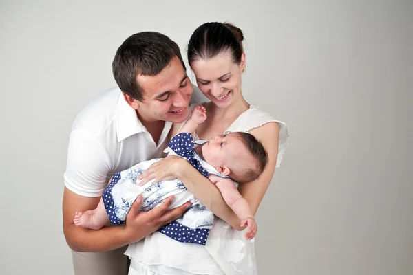 Parents with child — Stock Photo, Image