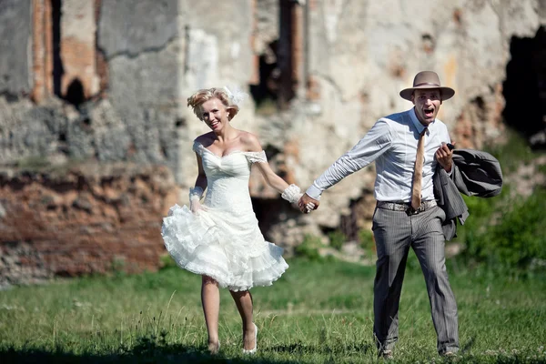 Casamento casal — Fotografia de Stock