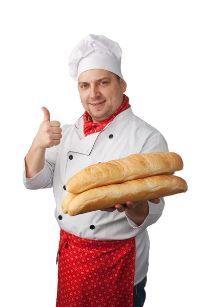 Gotować z chleba — Zdjęcie stockowe