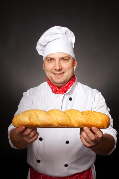 Piekarz z chleba — Zdjęcie stockowe