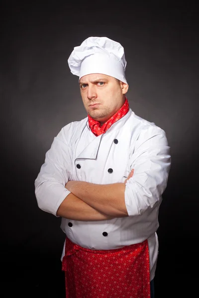 Angry chef — Stock Photo, Image