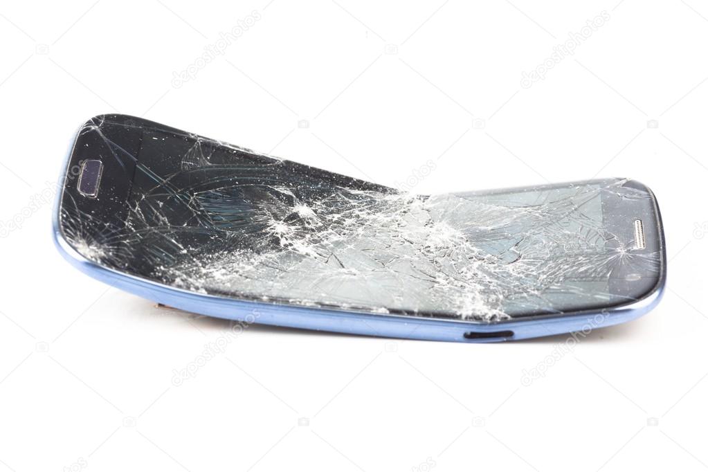 Téléphone cassé image libre de droit par vasyashepella © 41097157