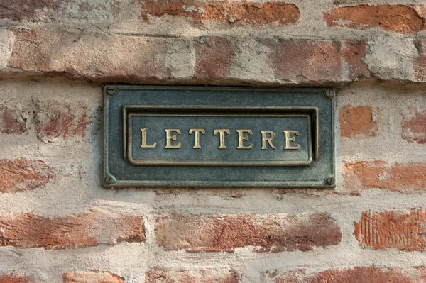 Lettere — Stock Photo, Image