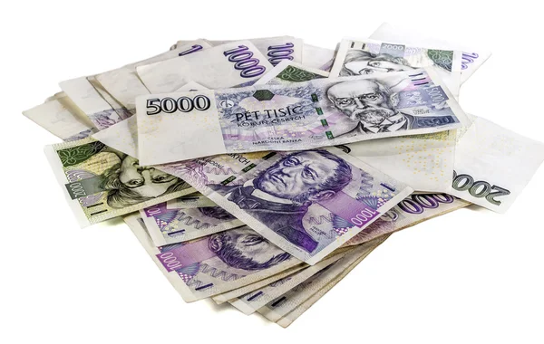 Czech money — Stock Photo, Image