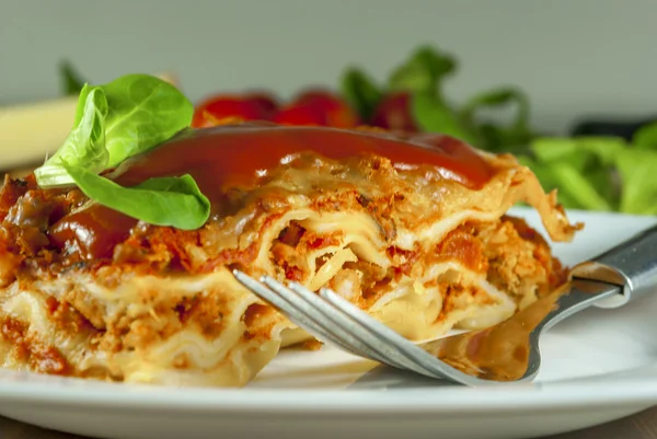 Lasagne — Stock fotografie