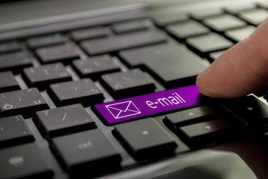 viulet düğmesi e-posta