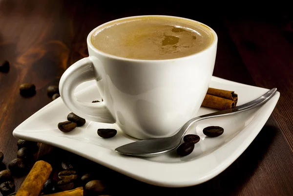 Coffe cinnamon — Stock Photo, Image