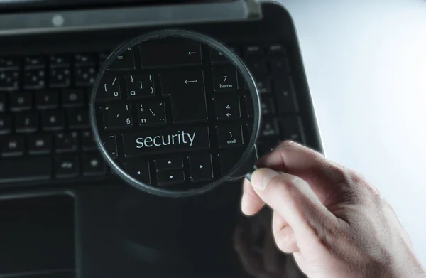 Button security — Stock Photo, Image