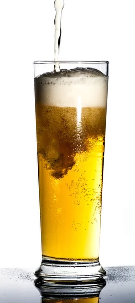 Bier vom Fass — Stockfoto