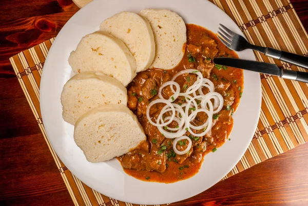 Tsjechische goulash — Stockfoto