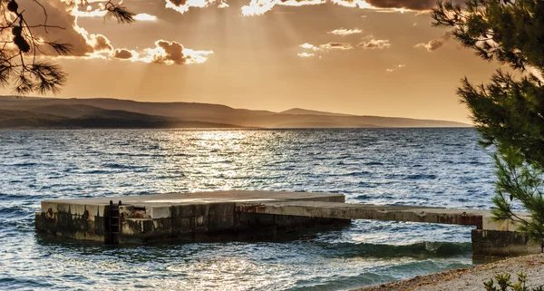 Playa croatia — Foto de Stock