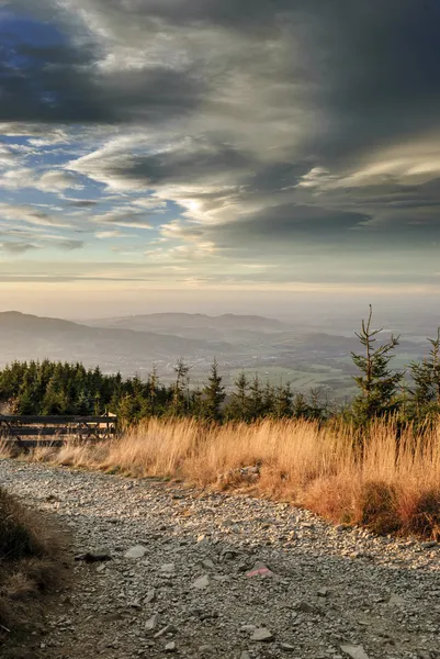 Sunset mountain — Stock Photo, Image