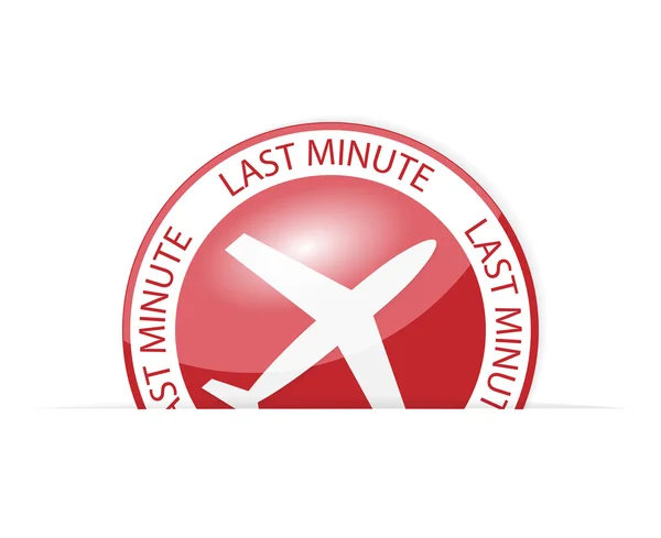 Last minute — Stock Vector