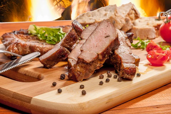 Neck steak — Stock Photo, Image