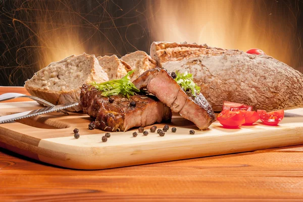 Nackensteak — Stockfoto