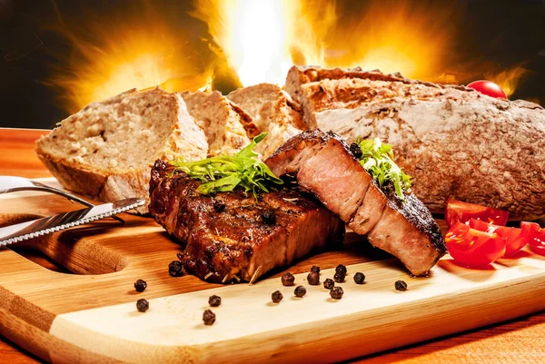 Neck steak — Stock Photo, Image