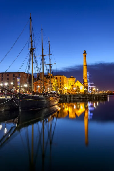 Liverpool čerpadlo dům — Stock fotografie