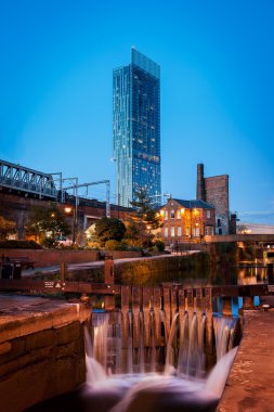 Beetham tower roachdale canal clipart