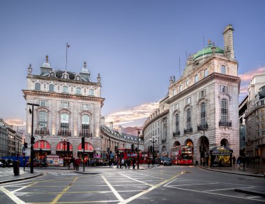 Piccadilly circus London clipart