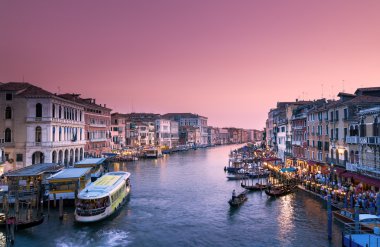 Grand canal Venedik İtalya