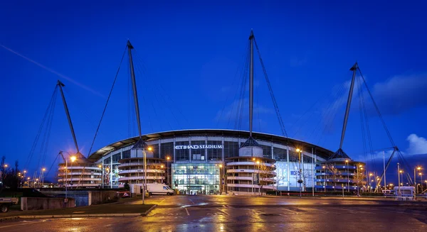 Manchester clube de futebol da cidade — Fotografia de Stock