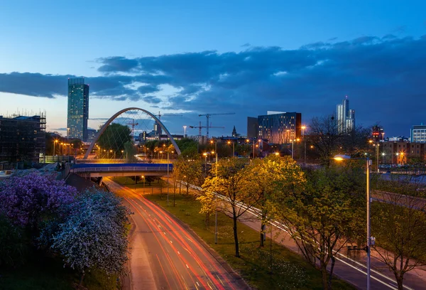 Skyline von Manchester — Stockfoto