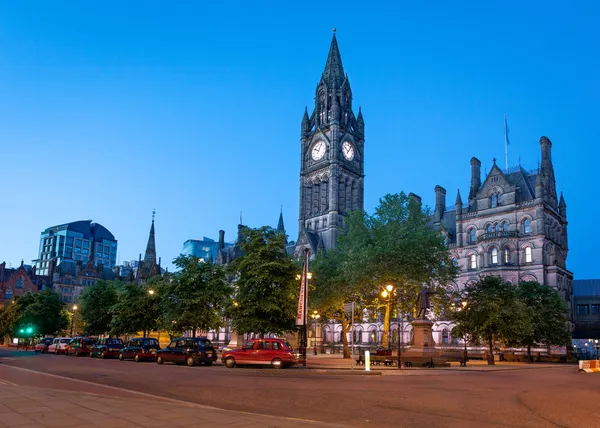 Manchester city hall — Stockfoto