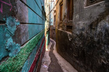 Eski Multan şehrinin sokakları