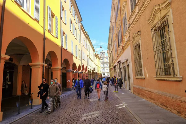 May 2022 Modena Italy Colorful Buildings Palace Palazzo Ducale Sunny — Stock fotografie
