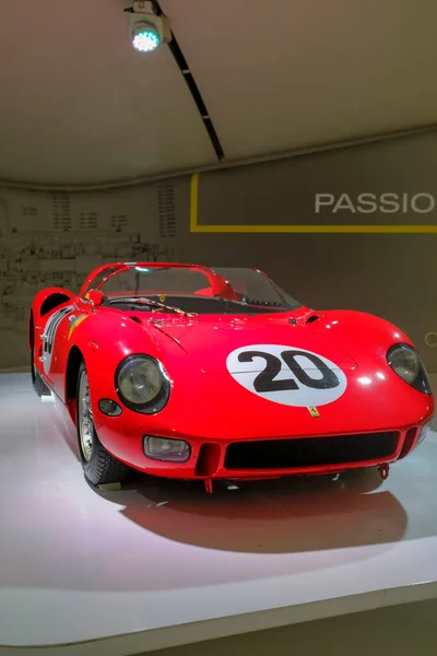 Mai 2022 Modena Italien Roter Retro Ferrari Rennwagen Ferrari Museum — Stockfoto