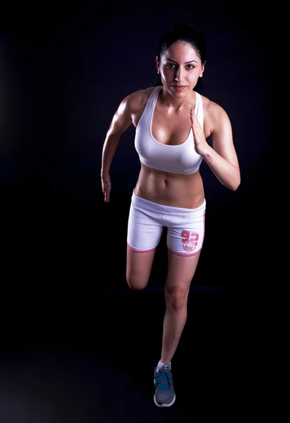 Молодая фитнес-женщина — стоковое фото