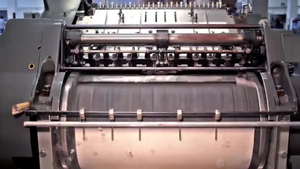 Press machine. — Stock Video