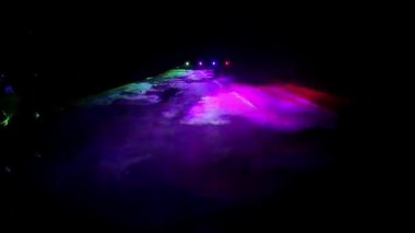 disko lazer gösterisi