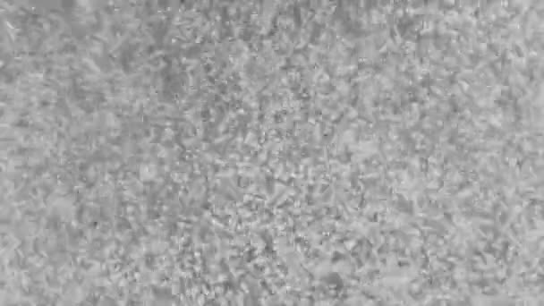 バブルの背景 水の中の小さな白い泡 — ストック動画