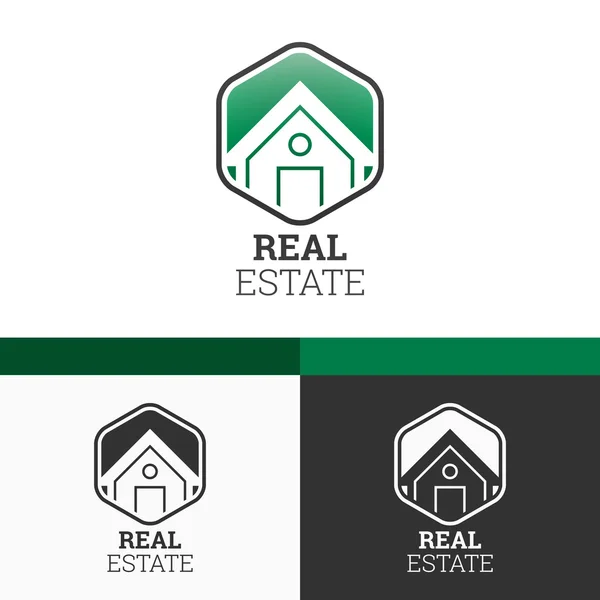 Real Estate Logo Template. Modern Vector EPS10 Concept Illustration Design — Stock Vector
