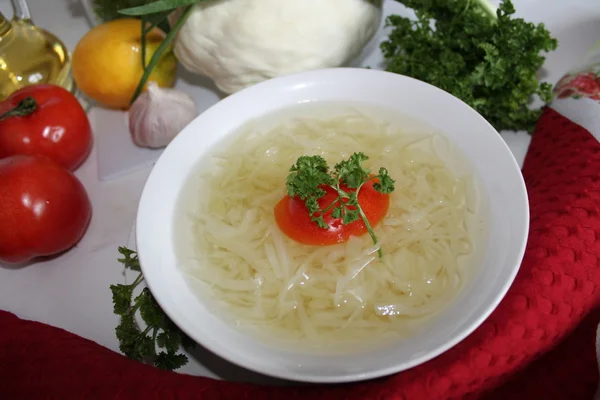 Sopa de repolho — Fotografia de Stock