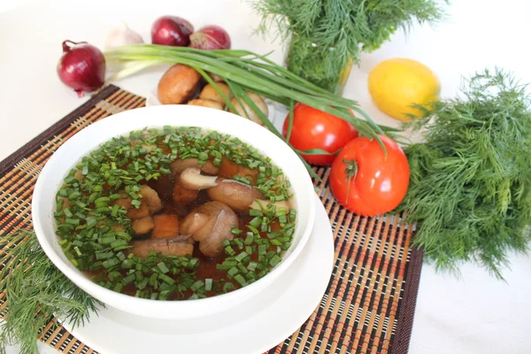 Sopa de fondo — Foto de Stock