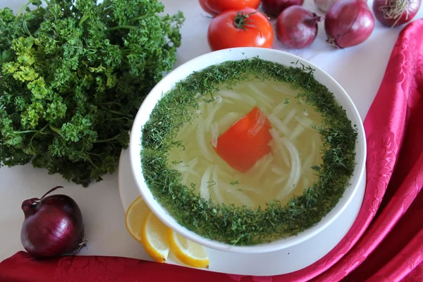 Sopa de patatas — Stockfoto