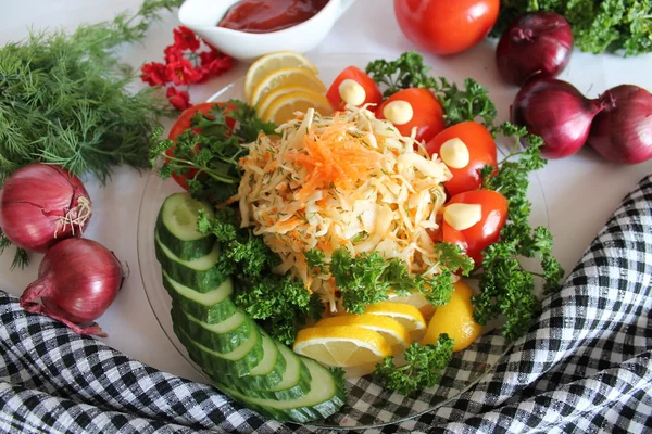 Salade van kool — Stockfoto