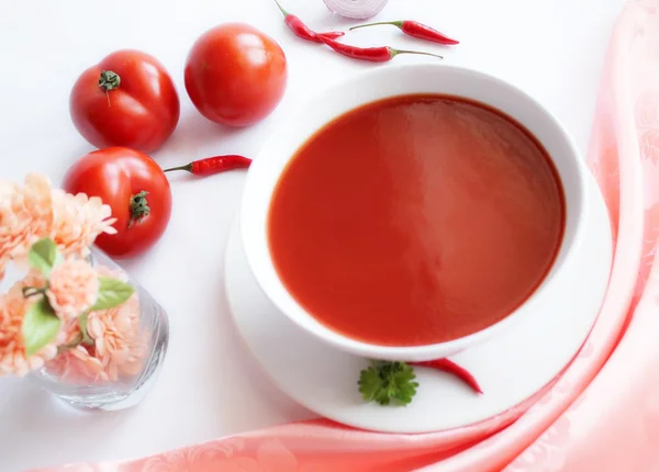トマト スープ — ストック写真
