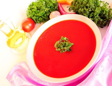 domates çorbası