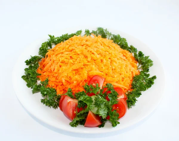 Havuç salatası — Stok fotoğraf