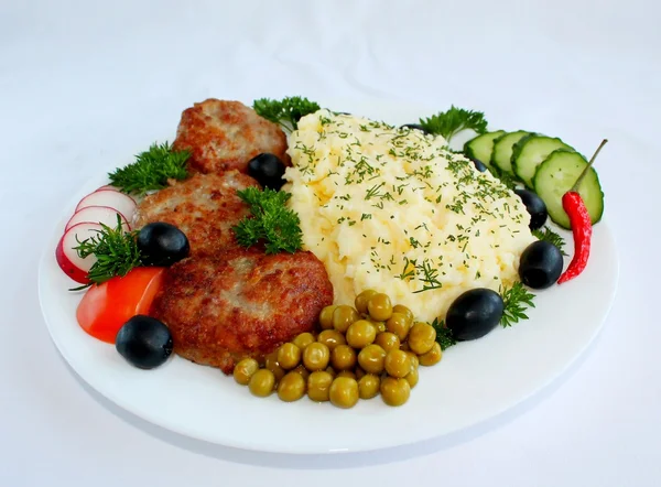 patates püre ile Beşamel sos