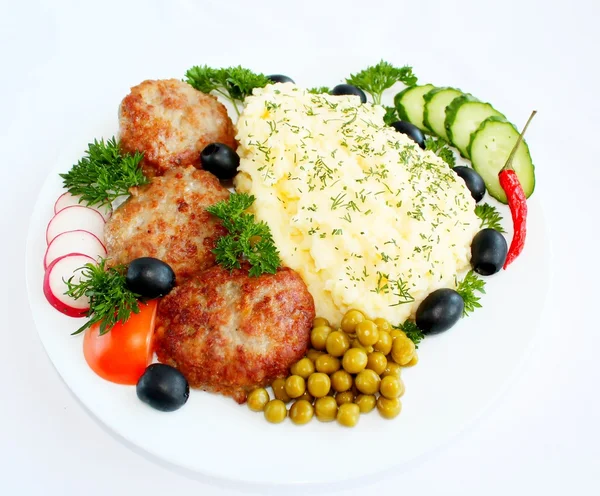 patates püre ile Beşamel sos